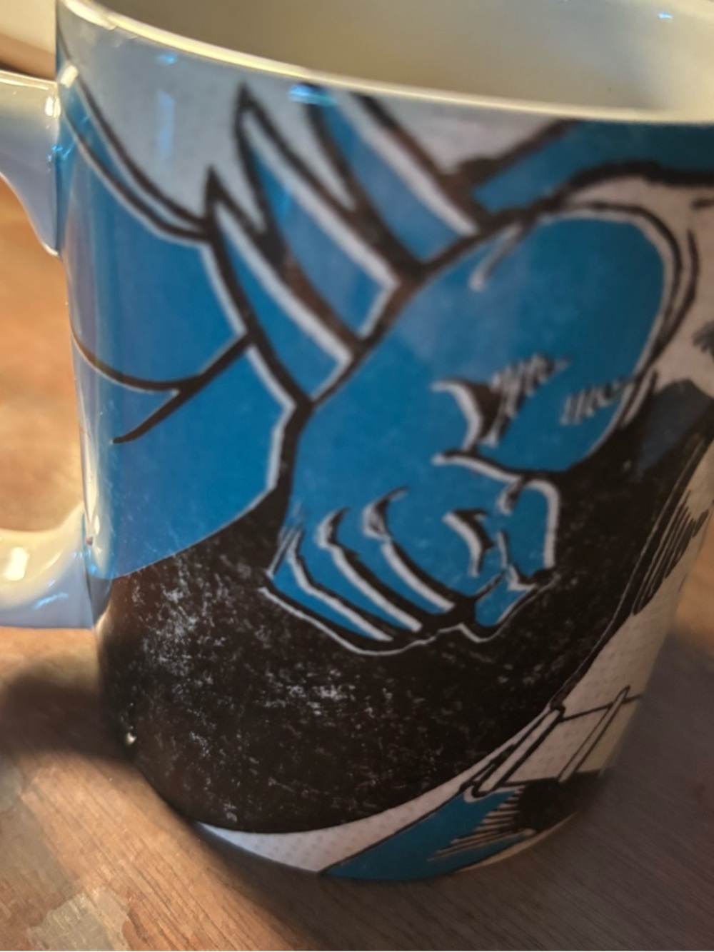 Hallmark White Ceramic Batman " To the Man Cave" Mug - Picture 4 of 6